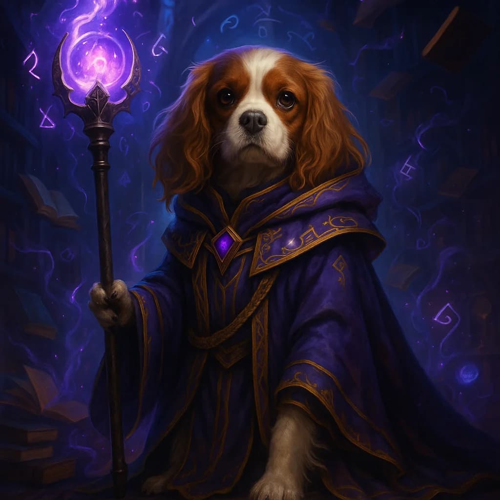 Pet Fantasy RPG AI pet portrait preview