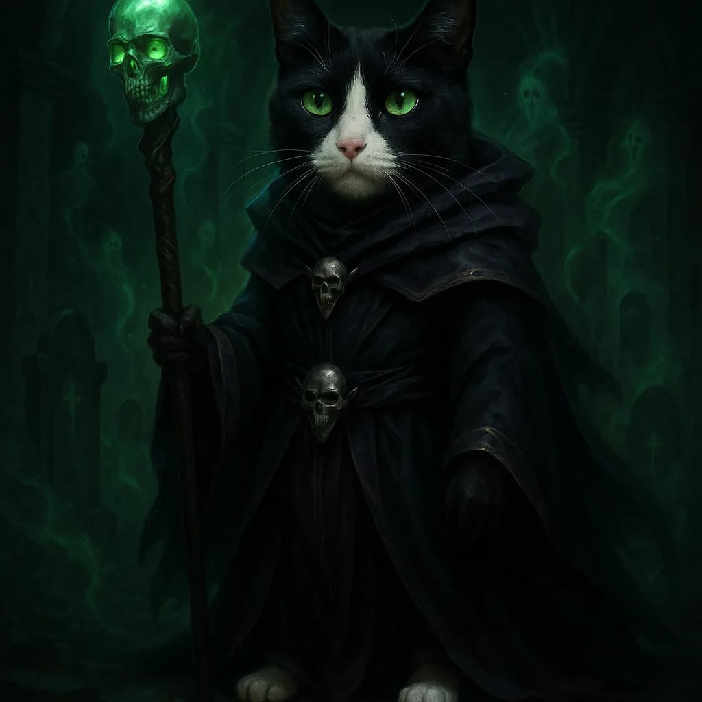 Pet Fantasy RPG pet portrait example 5