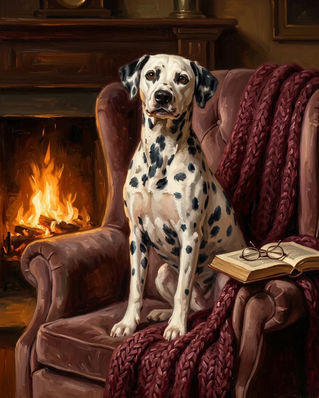 By the Fire look, Parlour style