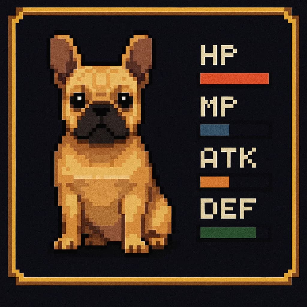 Pet Pixel Art pet portrait example 3