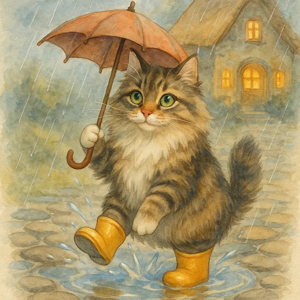 Pet Storybook pet portrait example 4