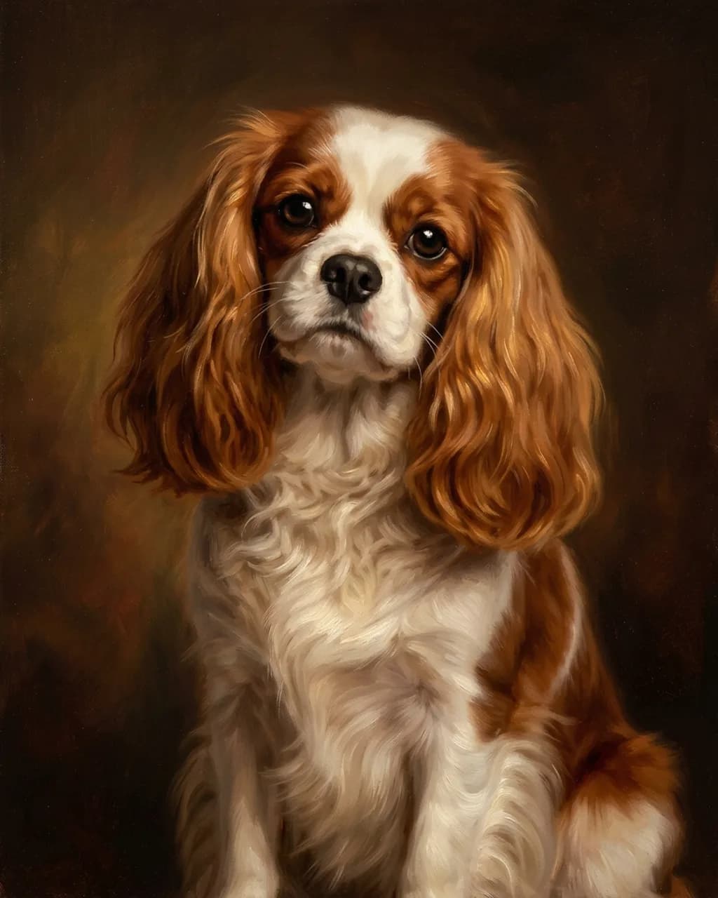 A Fine Art style pet portrait